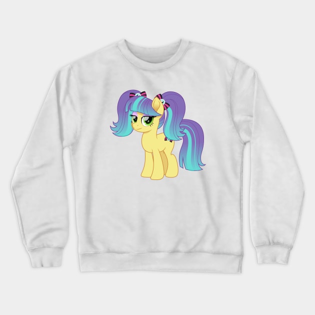 Pixel Pizzazz pony Crewneck Sweatshirt by CloudyGlow